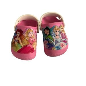 Crocs Disney Pink Princess Shoes